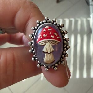 Luna Bloom Little Mushroom Ring